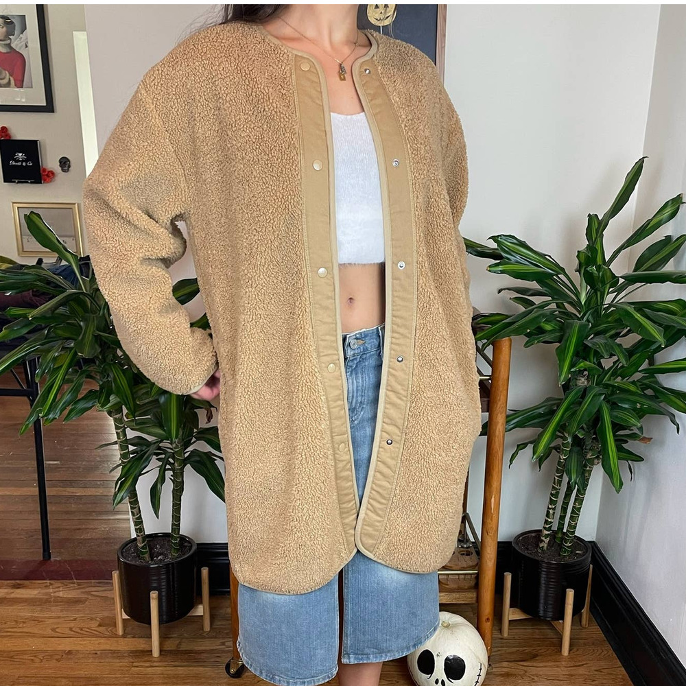 Aritzia Wilfred Pastoral Long Liner Jacket